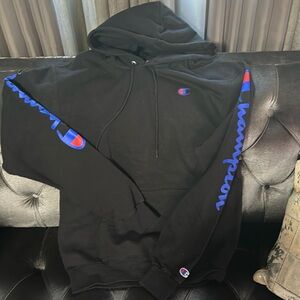 Champion authentic black seeater size small